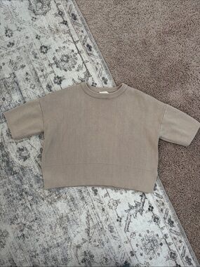 bohme Short-Sleeve Knit Sweater
